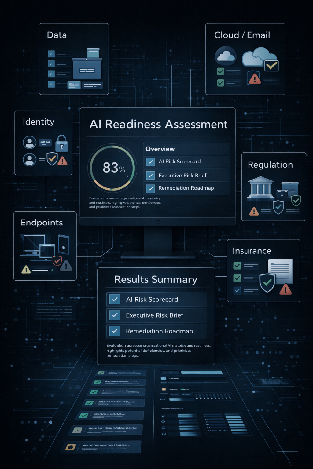We measure AI from top to bottom, ensuring implementation and use supports business outcomes